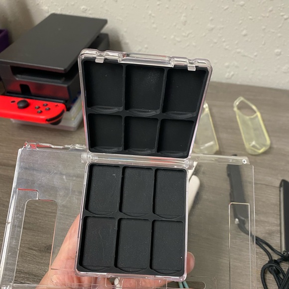 Nintendo Switch with Blue and Red Joy-Con and Game Bundle - Picture 6 of 9